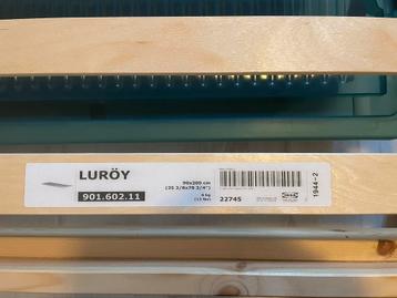 Ikea éénpersoonsbed van hout - afbeelding 3