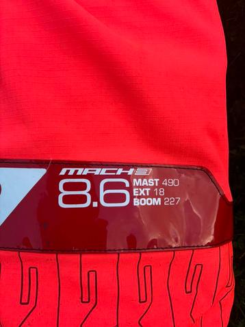 Severne Mach 3 8.6 beschikbaar voor biedingen