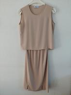 NIEUWE 2delig rok onderkniel69cm +blouse Rio 38 beige NIEUW, Maat 38/40 (M), Beige, Nieuw, Ophalen of Verzenden