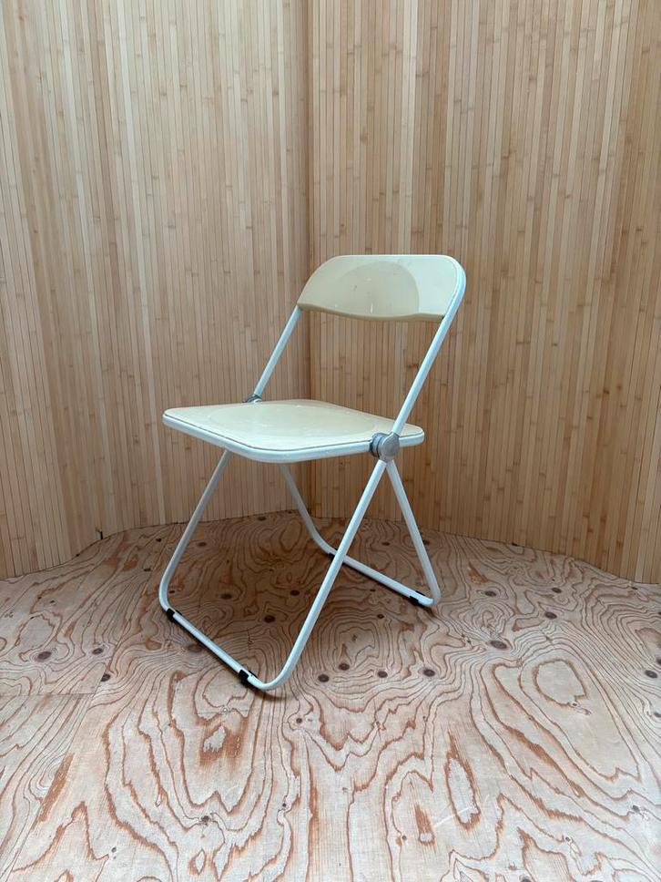 Vintage Plia Castelli Klapstoel - Italiaans Design, Huis en Inrichting, Stoelen, Gebruikt, Eén, Kunststof, Overige kleuren, Ophalen of Verzenden