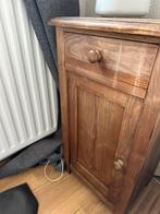 2 massief houten nachtkastjes, Huis en Inrichting, Ophalen, Hout
