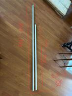 HUGAD Gordijnroeden Ikea wit, Huis en Inrichting, Ophalen, Gebruikt, 200 cm of meer, Wit