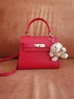 Rode leren handtas, Verzenden, Nieuw, Rood, Handtas