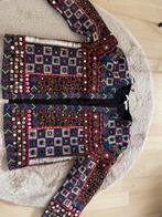 Geborduurd patchwork jasje met pailletten, Kleding | Dames, Ophalen of Verzenden, Zo goed als nieuw