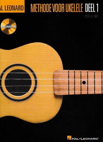  lesboek: Methode voor Ukelele + cd beschikbaar voor biedingen