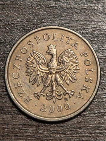 Poolse 20 Groszy Munt - 2000 beschikbaar voor biedingen