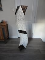 Staande lamp gemaakt van natuurlijke stoffen., Ophalen, Zo goed als nieuw, Metaal, 150 tot 200 cm
