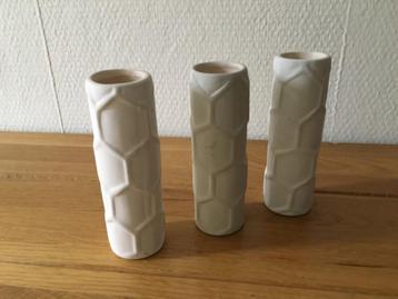 vaas Smal design 3 stuks samen beschikbaar voor biedingen