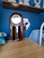 Vintage spiegel met borstels, Minder dan 50 cm, Gebruikt, Ophalen of Verzenden, Minder dan 100 cm
