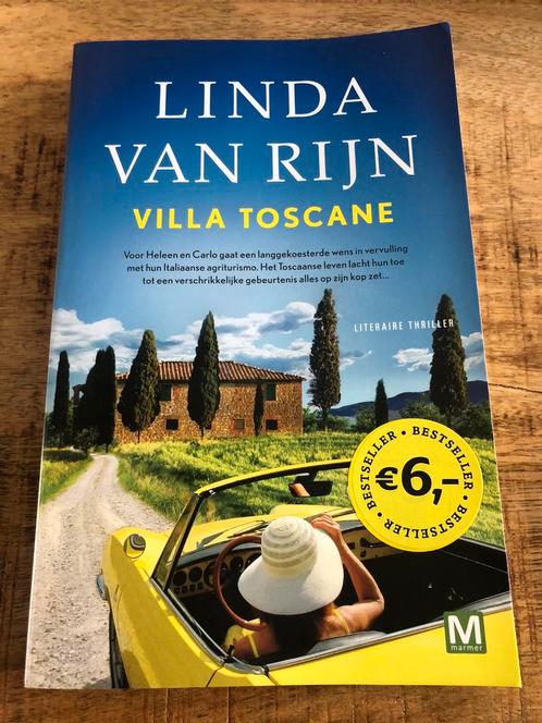 Linda van Rijn - Villa Toscane, Boeken, Thrillers, Zo goed als nieuw, Nederland, Ophalen of Verzenden