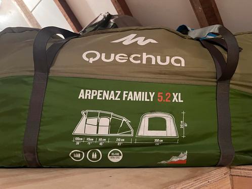 Quechua Arpenaz Family 5.2 XL Tent, Caravans en Kamperen, Tenten, tot en met 5, Gebruikt, Ophalen of Verzenden