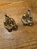 Zilveren gorilla hanger, Ophalen of Verzenden, Zo goed als nieuw, Zilver, Dier