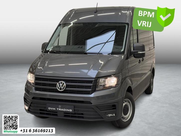 Volkswagen Crafter 30 2.0 TDI L3H3 Highline DSG BPM VRIJ 2x, Auto's, Bestelauto's, Bedrijf, Te koop, ABS, Achteruitrijcamera, Airbags
