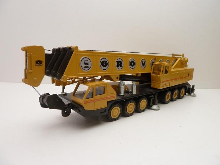 Grove 6 as mobiele kraan  '' NZG Modelle '', Hobby en Vrije tijd, Modelauto's | 1:50, Zo goed als nieuw, Hijskraan, Tractor of Landbouw