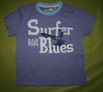 Paars T-Shirt met Surfprint van Mitch (110), Kinderen en Baby's, Kinderkleding | Maat 110, Gebruikt, Ophalen of Verzenden, Shirt of Longsleeve