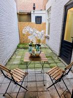 bistroset, Tuin en Terras, Tuinsets en Loungesets, Zo goed als nieuw, Tuinset, Hout, Eettafel