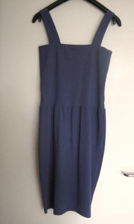 Exclusieve lavendelblauwe travelstof jurk MOQ 36-38 snazzeys, Kleding | Dames, Jurken, Nieuw, Maat 38/40 (M), Blauw, Onder de knie