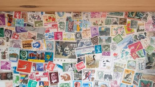 Veel postzegels afgeweekt wereld, thema,s, grote aantallen, Postzegels en Munten, Postzegels | Volle albums en Verzamelingen, Nederland en Buitenland