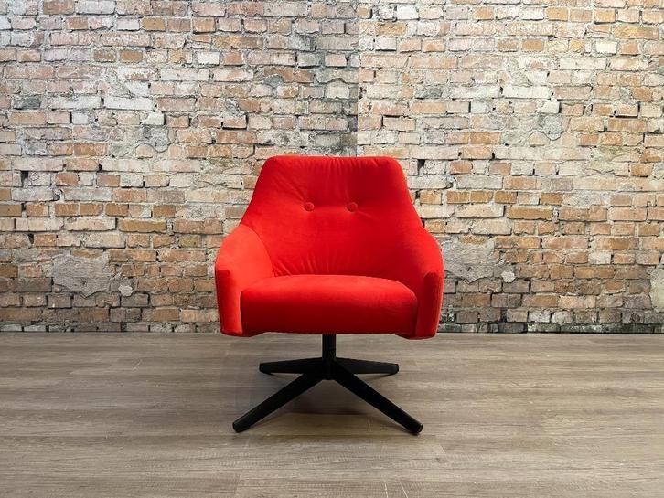 Montis Puk Low bij TheReSales, Huis en Inrichting, Fauteuils, Zo goed als nieuw, Hout, Stof, 50 tot 75 cm, 75 tot 100 cm, Ophalen of Verzenden