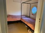 VT wonen hemelbed Bunk H190xL206xB95 incl. Matras Sandman, Ophalen, 90 cm, Eenpersoons, Zwart