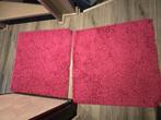 2x 80x80 vloerkleed roze, Huis en Inrichting, Ophalen, 50 tot 100 cm, Vierkant, 50 tot 100 cm