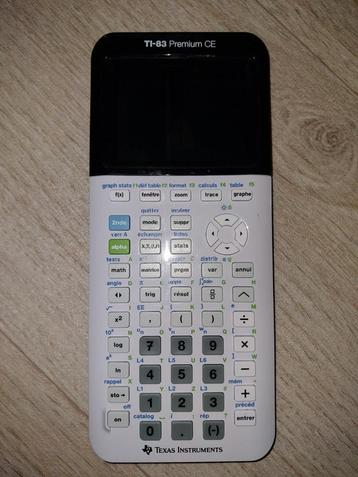 Grafische rekenmachine Texas Instruments Ti-83 Premium CE beschikbaar voor biedingen