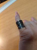 Zware zilveren ring maat 16,5, Sieraden, Tassen en Uiterlijk, Ringen, Ophalen of Verzenden, Kleiner dan 17, Dame, Zilver