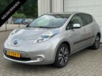 Nissan LEAF 30kWh BOSE 360' Camera, Leer, NAP !, Automaat, Gebruikt, Zwart, 1445 kg