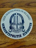 Sticker gemeentepolitie Eindhoven, Verzamelen, Verzenden, Zo goed als nieuw, Bedrijf of Vereniging