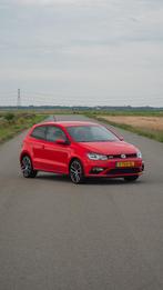 Volkswagen Polo 1.8 TSI 192PK 2016 Rood, Auto's, Voorwielaandrijving, Particulier, 1100 kg, Polo