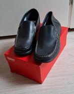 Zwarte leren esprit schoenen maat 41, Ophalen of Verzenden, Zo goed als nieuw, Zwart, Sneakers of Gympen