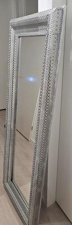 Zilveren Passpiegel met Sierrand - Zo goed als nieuw, Ophalen, Zo goed als nieuw, 150 tot 200 cm, Rechthoekig