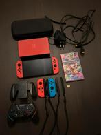 Nintendo Switch OLED - Zo goed als nieuw!, Met games, Met 2 controllers, Zo goed als nieuw, Switch OLED