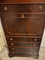 Mooi kabinet hout en fineer- Opknapper met potentie!, Antiek en Kunst, Antiek | Meubels | Kasten, Ophalen