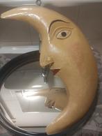 Antieke hand gemaakte en beschilderde halve maan, Ophalen of Verzenden