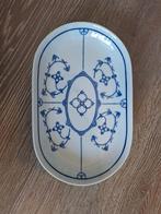 Vintage Boch Belgium Delfts Blauw Schaal, Ophalen of Verzenden