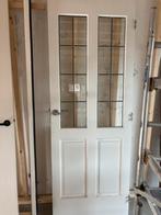 Glas in lood deur, Ophalen, Gebruikt, Minder dan 80 cm, Binnendeur