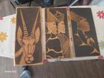 3 houtsnij werken uit zuid Afrika, Antiek en Kunst, Kunst | Beelden en Houtsnijwerken, Ophalen of Verzenden