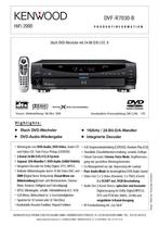 Gevraagd kenwood DVF R7030/9030/9050, Ophalen of Verzenden, Gebruikt, Dvd-speler, Overige merken