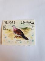 3011 dubai tortle dove 60 dirham, Postzegels en Munten, Postzegels | Azië, Verzenden, Oost-Azië