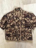 V) h103 nts not the same bloesje/jasje bruintinten maat 44, Kleding | Dames, Bruin, Verzenden, NTS, Maat 42/44 (L)