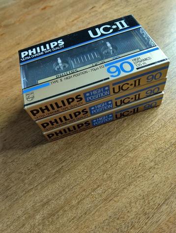 Philips UC-II Cassettebandjes 90 Min. UC*II High Position  beschikbaar voor biedingen