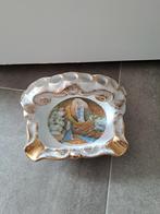 Limoges asbak Lourdes uit 1958, 100 jarig bestaan, Ophalen, Gebruikt, Asbak