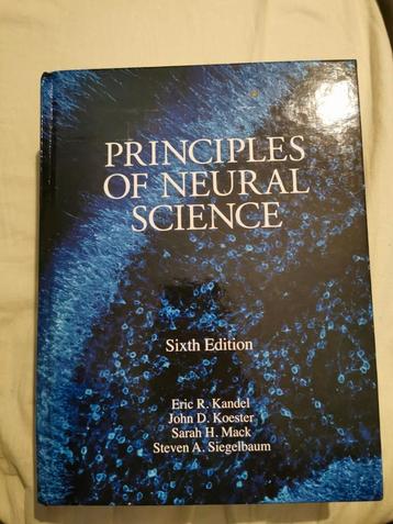 Principles of Neural science 6th Kandel et al beschikbaar voor biedingen