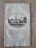 1793 Van Ollefen & Bakker - Zevenhuizen met tekstboekje, Antiek en Kunst, Kunst | Etsen en Gravures, Ophalen of Verzenden