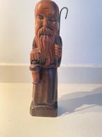 Vintage houten beeld St Jacob van Compostela 36cm, Ophalen of Verzenden