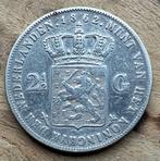 2,5 gulden 1862 Willem III, Postzegels en Munten, Munten | Nederland, Ophalen, Koning Willem III, Zilver, Losse munt