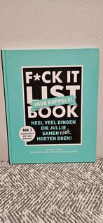 Jacob & Haver - F*CK-it list book voor koppels, Ophalen of Verzenden, Nieuw, Jacob & Haver