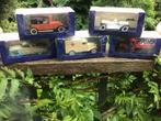 5 Modelauto’s 1:43 uit de serie “Bij Kuifje in de auto”., Ophalen of Verzenden, Kuifje, Nieuw, Beeldje of Figuurtje
