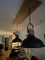 Industriële hanglampen, Huis en Inrichting, Lampen | Hanglampen, Metaal, Zo goed als nieuw, Ophalen